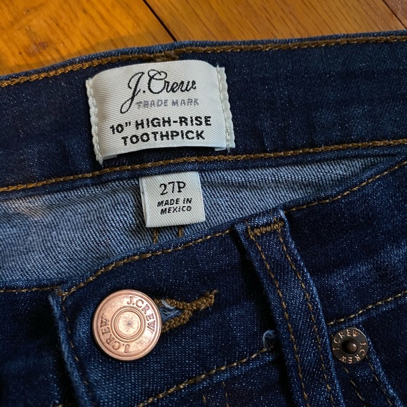 J. Crew Denim - J. Crew 10” High Rise toothpick jeans!